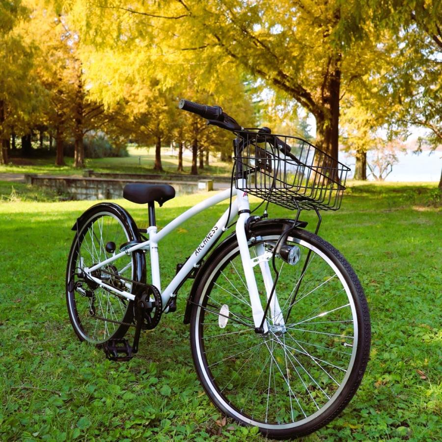 ダイシャリン コグホーン 6段 27インチ シティサイクル 自転車 クロス 中古