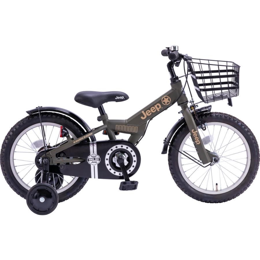 再値下］JEEP キッズバイク 子供自転車 補助付 18型