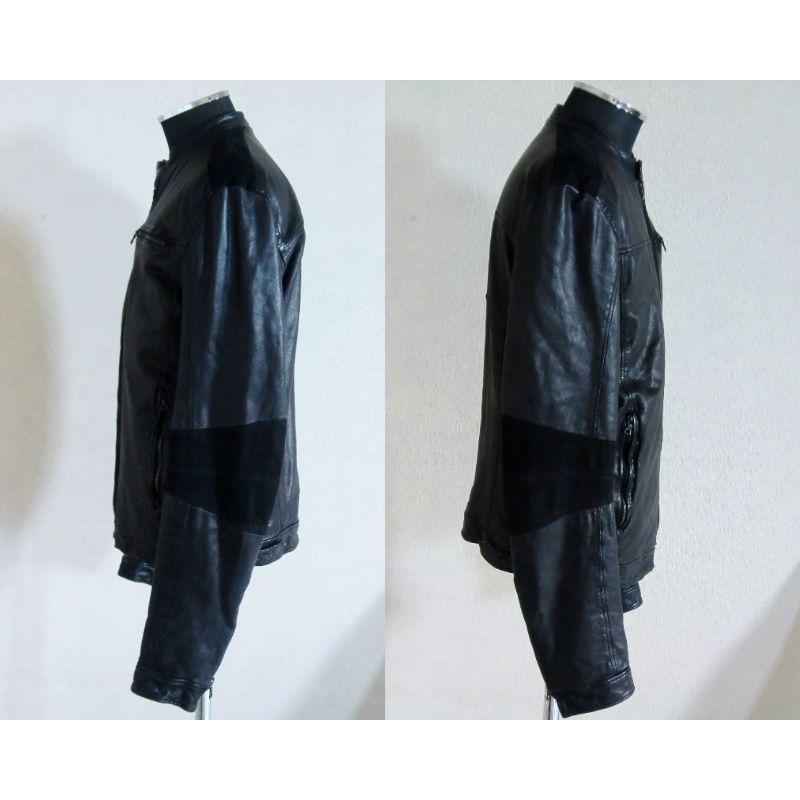 希少】DROMe single riders leather jacket