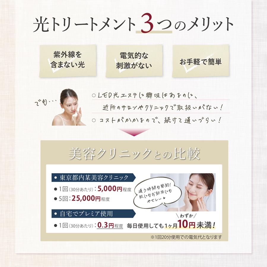 美顔器 LED プレミア LED美容ライト 6色+3色 LED美容器 LED美容 美顔器 LED プレミア LED美容ライト 6色+3色 LED美容器 LED美容