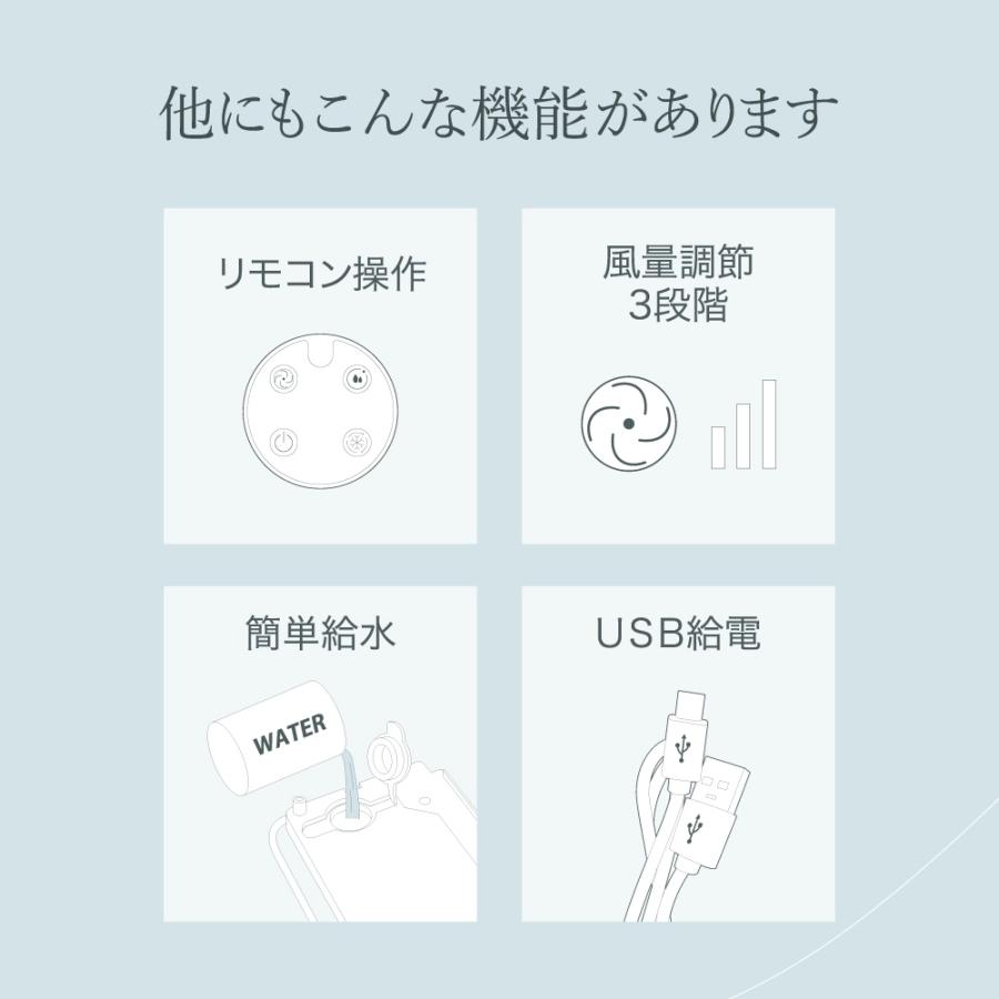 LAVINO（ラビーノ） 卓上クーラー ミニエアコン クールエアーミスト