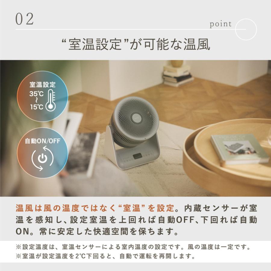 LAVINO（ラビーノ） 冷暖兼用 サーキュレーター エアーバランス 暖房