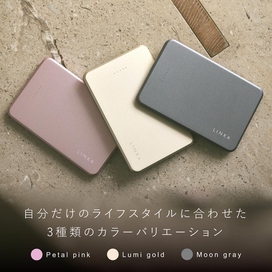 モバイルバッテリー 5000mAh 20W 1cm 100g 2h MagSafe PSE認証) LINKA