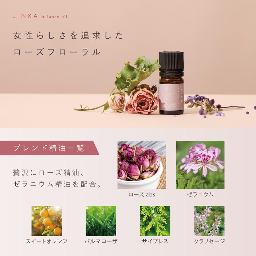 アロマ オイル LINKA リンカ バランスオイル リセットオイル 5ml アロマ オイル LINKA リンカ バランスオイル リセットオイル 5ml