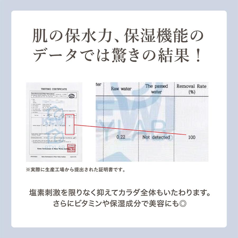 シャワー フィルター LINKA アロマエッセンス 塩素除去99.99% 浴びる