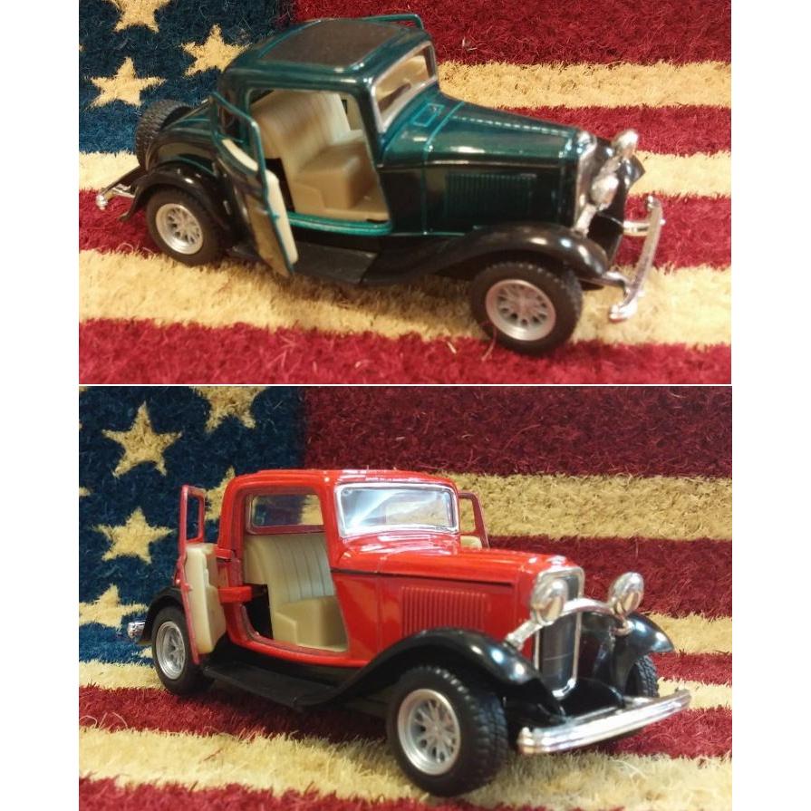 KiNSMART製 プルバックミニカー 1932 フォード3ウィンドウクーペ