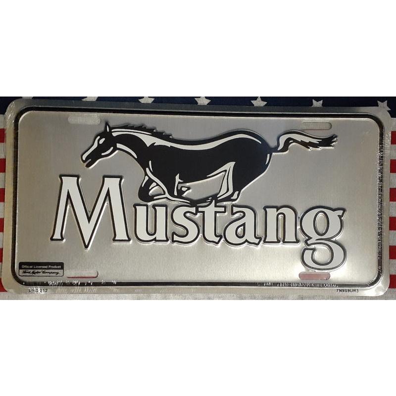 インテリア アメリカン 雑貨 ガレージ ナンバープレート フォード マスタング Mustang lpfordmustangsilアイワ