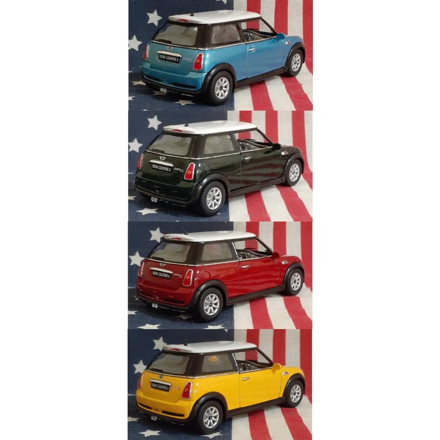 KiNSMART製プルバックミニカー ミニクーパー S BMW MINI COOPER S 