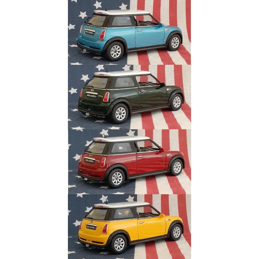 KiNSMART製プルバックミニカー ミニクーパー S BMW MINI