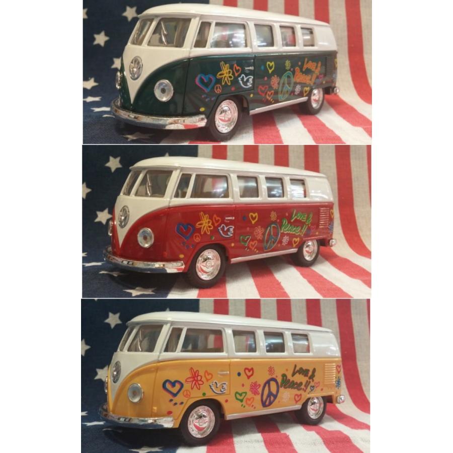 ダイキャスト ミニカー ワーゲン 1962 VW クラシカルバス with