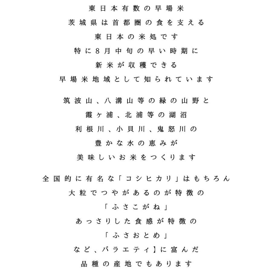 米 10kg 令和5年産 茨城県産コシヒカリ 白米 10kg(10kg×1袋) 送料無料 お米 10kg (沖縄・離島 別途送料+1100円)｜aizu-crops｜07