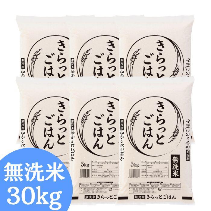 無洗米 30kg 無洗米 新米 30kg 令和5年 宮城県産 まなむすめ 送料無料 10kg×3袋