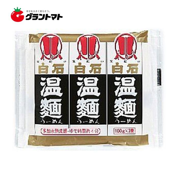 白石温麺 100g×3束 ×10個入り 同梱不可 ギフト 白石興産 送料無料 販売実績No.1