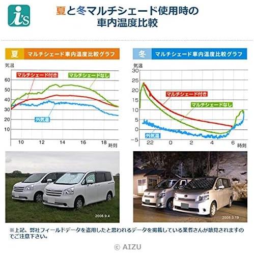 マルチサンシェード シルバー/グレー リア5枚セット トヨタ