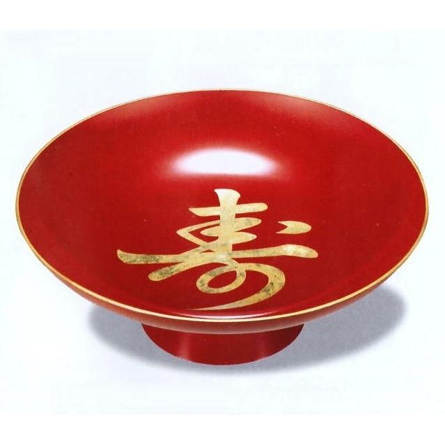 朱 15 0 金渕付大盃 大杯 寿 オリジナル文字 直径45cm 手描き名前入れ ロゴ入れオーダー 会津漆器 会津塗 T015g005 会津の漆器屋ヤフー店 通販 Yahoo ショッピング
