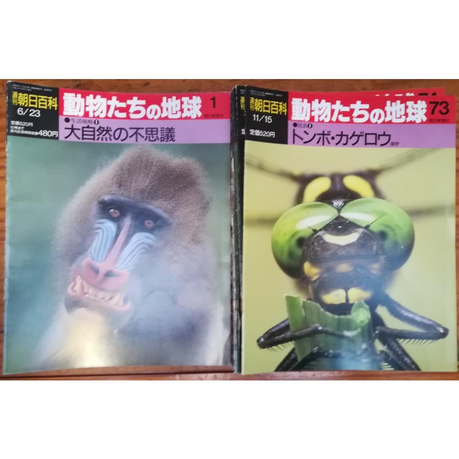 古本)週刊朝日百科 動物たちの地球 全144冊組 朝日新聞社 古本)週刊朝日百科 動物たちの地球 全144冊組 朝日新聞社