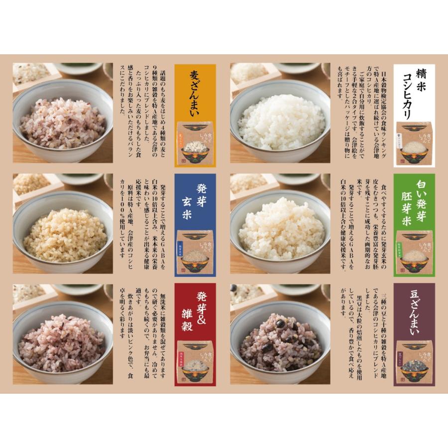 コシヒカリ 贈答 食ってみらんしょ 会津の美米 : 会津米倶楽部 - 通販