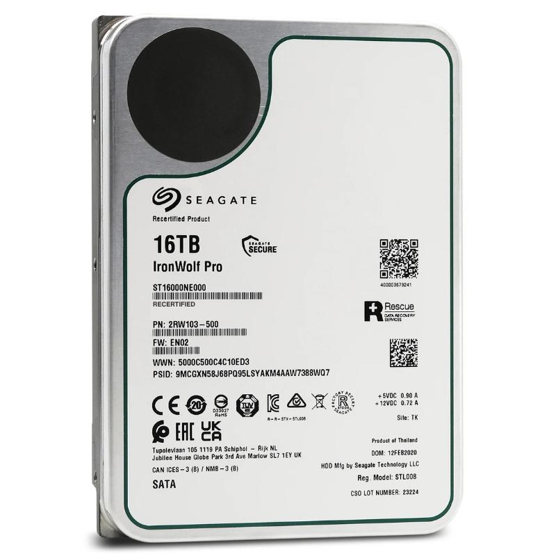 IRONWOLF Seagate IronWolf Pro 3.5 IRONWOLF Seagate IronWolf Pro 3.5