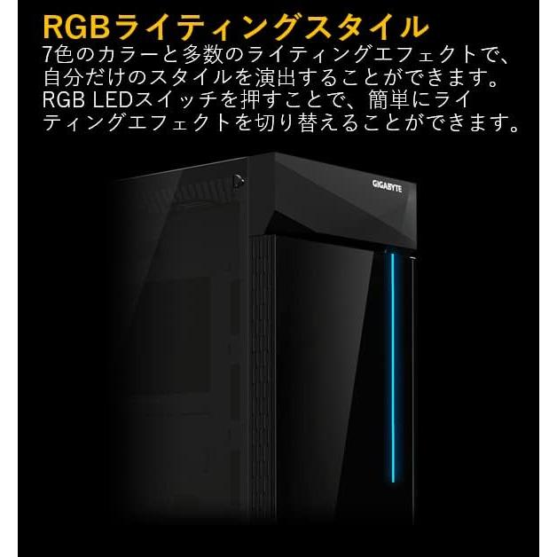 GIGA-BYTE GIGABYTE AORUS ゲーミングPCケース ミドルタワー ATX