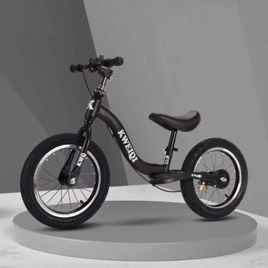 ペダルウォーキング自転車なし 14/16/18インチ 大きい ブレーキ/フットレスト付きバランスバイク、 キックバイク ビッグキッド/アダルト/ボーイ/ガ ストライダー_1