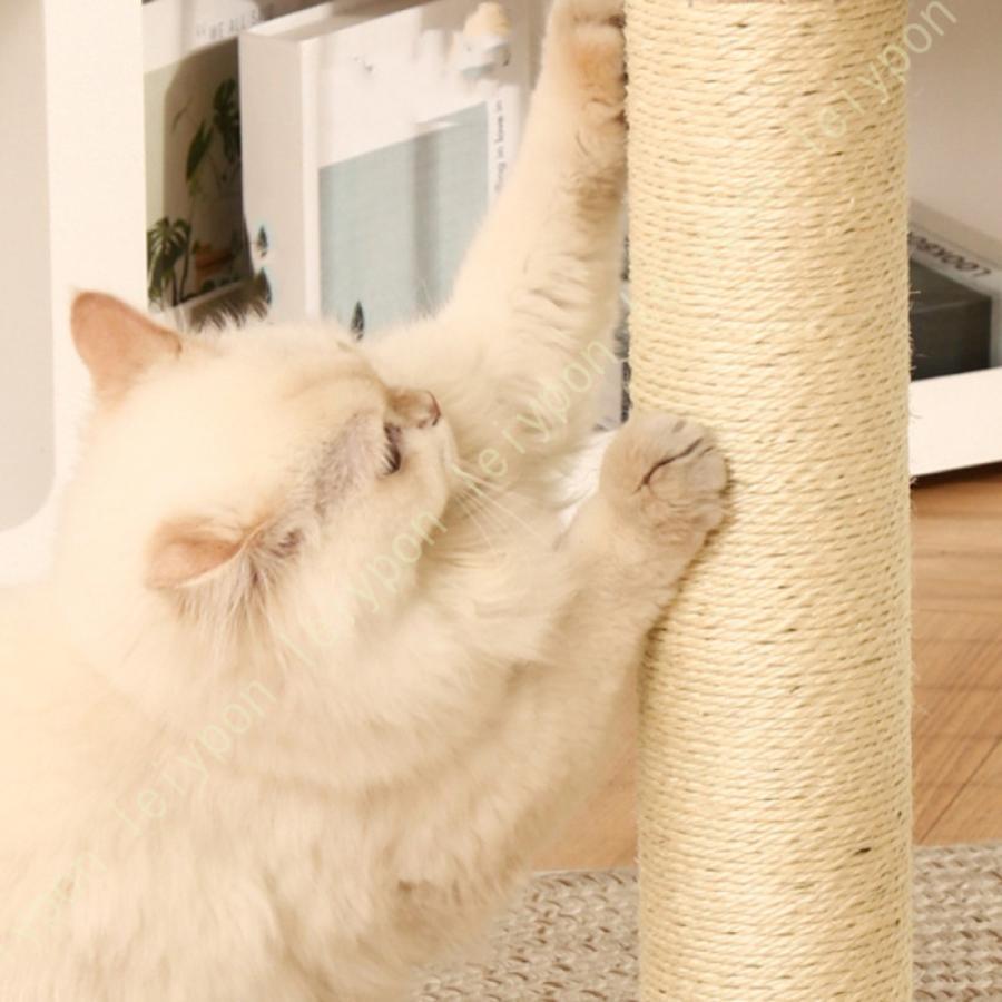 組立簡単 据え置き 子猫 小型 スリム 猫 短足猫 猫タワー かわいい 安定 爪とぎ キャットタワー おしゃれ シニア猫 猫ベッド 低い コンパクト シンプル 低め_8