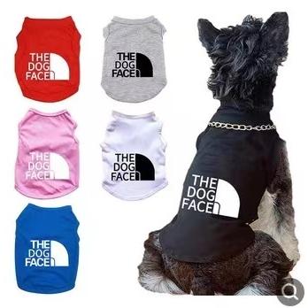 ドックフェイス　THE　DOG　FACE　Tシャツ　S〜Lサイズ　タンク　ドッグフェイス　わんこ　犬　服 ドッグウェア ペットウェア 夏服　春服　小型犬　中型犬｜ajatsonlyonestore