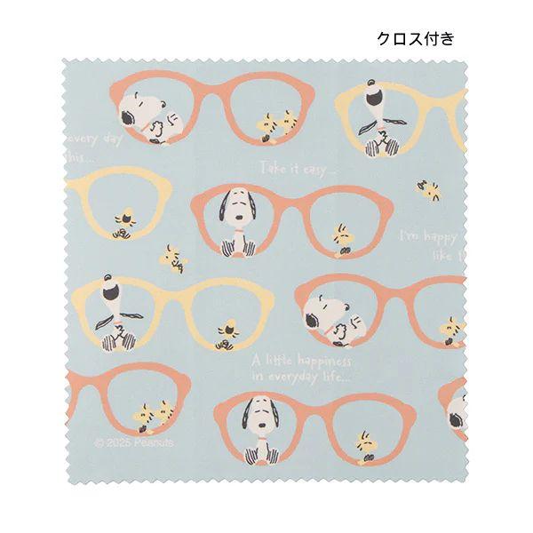 SNOOPY（スヌーピー） SNOOPY PEANUTS キャラクター/クロス付き メガネ
