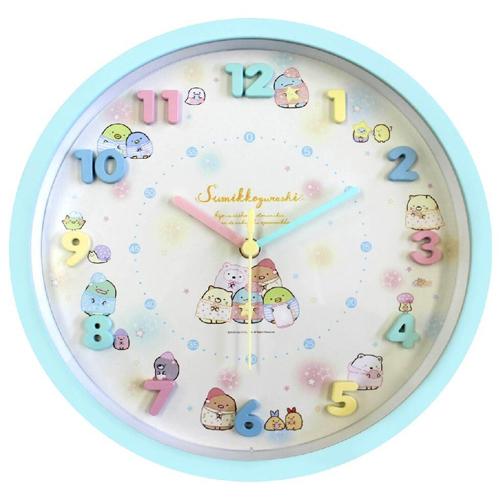 プラスト アイコンウォールクロック 掛時計 すみっコぐらし いっしょにおとまり会 ミント 2926 170 取 2926 170 アットマークジュエリー 通販 Yahoo ショッピング