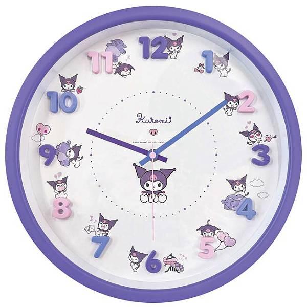 クロミ ○サンリオキャラクターズ SANRIO/アイコンウォールクロック