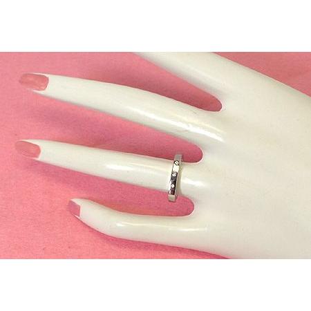 SEIKO プラチナ/ダイヤモンド POSYリング メッセージリング (代引不可