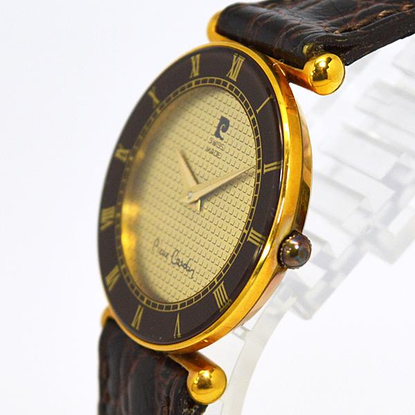 ●現品限り 半額！/ピエールカルダン pierre cardin ウォッチ 腕時計 アナログ 革ベルト SWISS レディース デザインウォッチ レトロ pierrecardin 61000026の画像