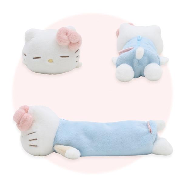 ハローキティ サンリオキャラクターズ/ぬいぐるみ ペンポーチ だらりん