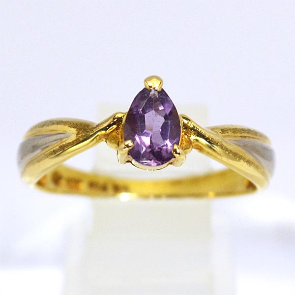 ジュエリーマキのアメジスト18金のペンダント トップ ジュエリーマキのアメジスト18金のペンダント トップ ジュエリーマキ