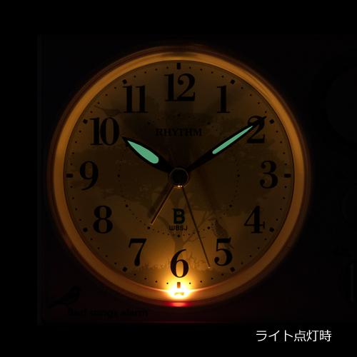 RHYTHM(時計) 野鳥の声で朝をお知らせ リズム時計 クオーツ RHYTHM(時計) 野鳥の声で朝をお知らせ リズム時計 クオーツ