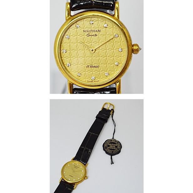 WALTHAM 半額(代引き不可) ウォルサム WALTHAM/OLID GOLD 金無垢 WALTHAM 半額(代引き不可) ウォルサム WALTHAM/OLID GOLD 金無垢