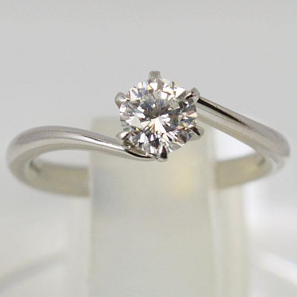 ○半額！大特価！0.501ct ダイヤモンド リング プラチナ PT900 