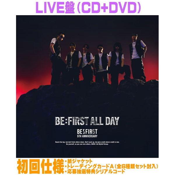 先着特典終了LIVE盤(初回仕様) 紙ジャケット トレカA+応募シリアル BE