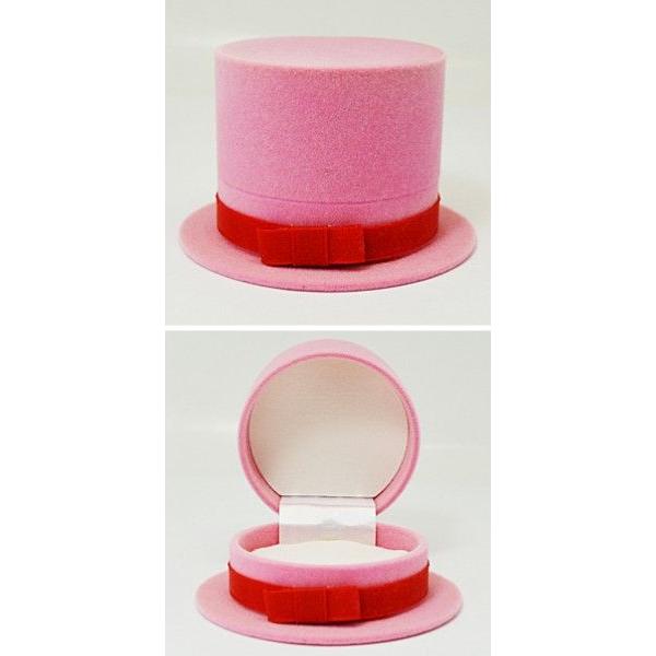 即納/　帽子型ジュエリーケース（3個セット）　ピンク(代引不可) |  | 02