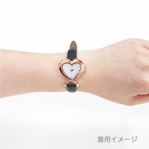 J-AXIS/ハートモチーフのケースがかわいい腕時計 くすみカラー レディース 腕時計/ハート 大人かわいい おしゃれ 可愛い 韓国 韓国雑貨 CF3B0006 サンフレイム｜ajewelry｜09