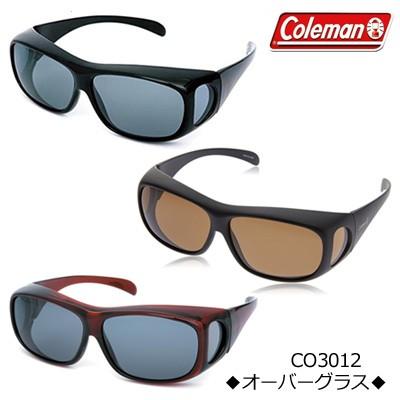 Coleman(コールマン) 偏光レンズ　オーバーグラス　サングラス/ブラック・ダークブラウン・クリアワイン　CO3012-1・CO3012-2・CO3012-3(取寄せ/代引不可）｜ajewelry