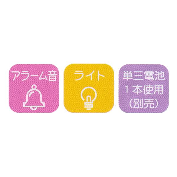 CRUX（クラックス） あそぼうねこ/ミニライトクロック 目覚まし時計