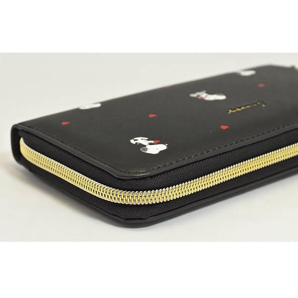 SNOOPY（スヌーピー） SNOOPY PEANUTS/ハート 長財布 チャーム ロング