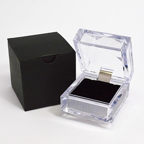 クリスタルジュエリーケース（2個セット）　ブラック　CRTL-B (代引不可) | 