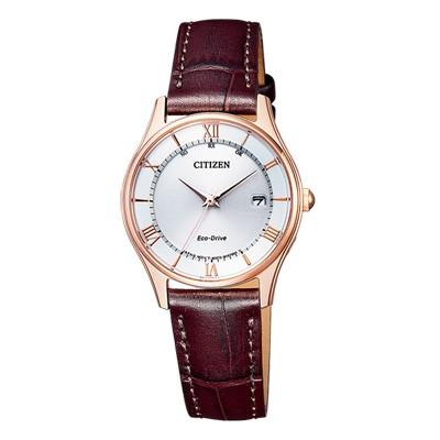 CITIZEN（シチズン）　レディスウォッチ/シチズンコレクション　エコドライブ電波時計　薄型　ES0002-06A(取）