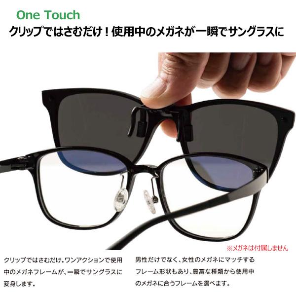 green glass いつものメガネにつけるだけ 折り畳み クリップ