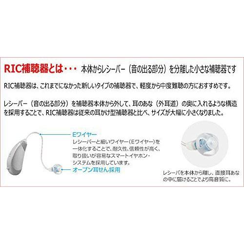 リオネット 補聴器/耳かけ型 トリマー式 RIC補聴器 左耳用 左耳専用 HB 
