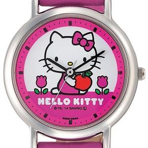 サンリオ ハローキティ CITIZEN リズム時計 sanrio（サンリオ） シチズン リズム時計 Q&Q /ハローキティ