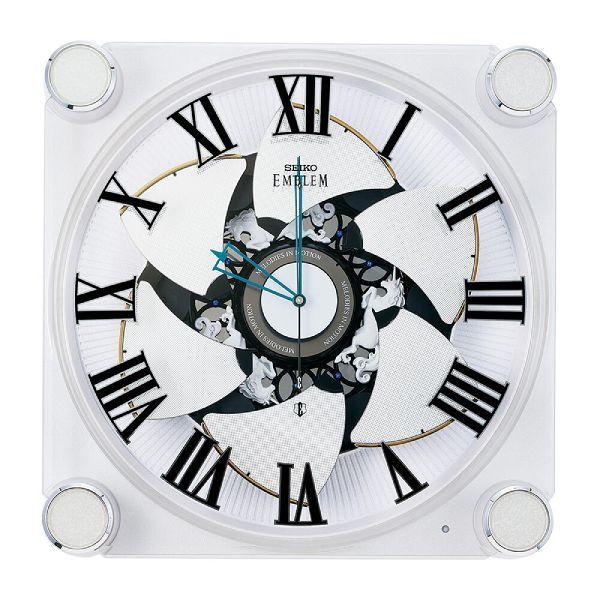 SEIKO（セイコー） 大人のためのからくり時計 電波掛時計/EMBLEM