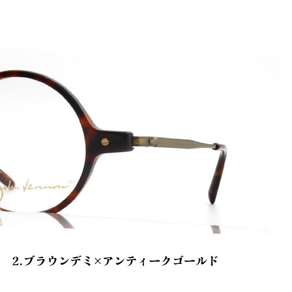 日本製 ジョンレノン セルフレーム×βチタンテンプル メガネフレーム フレームのみ 丸眼鏡 JL6022-1/JL6022-2/JL6022-3/JL6022-4/オプチ_2