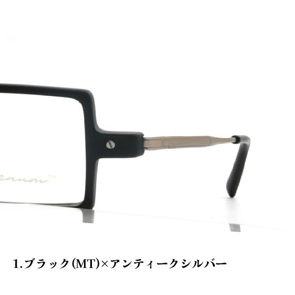 日本製 ジョンレノン セルフレーム×βチタンテンプル メガネフレーム フレームのみ スクエア JL6023-1/JL6023-2/JL6023-3/JL6023-4/オプチ_1